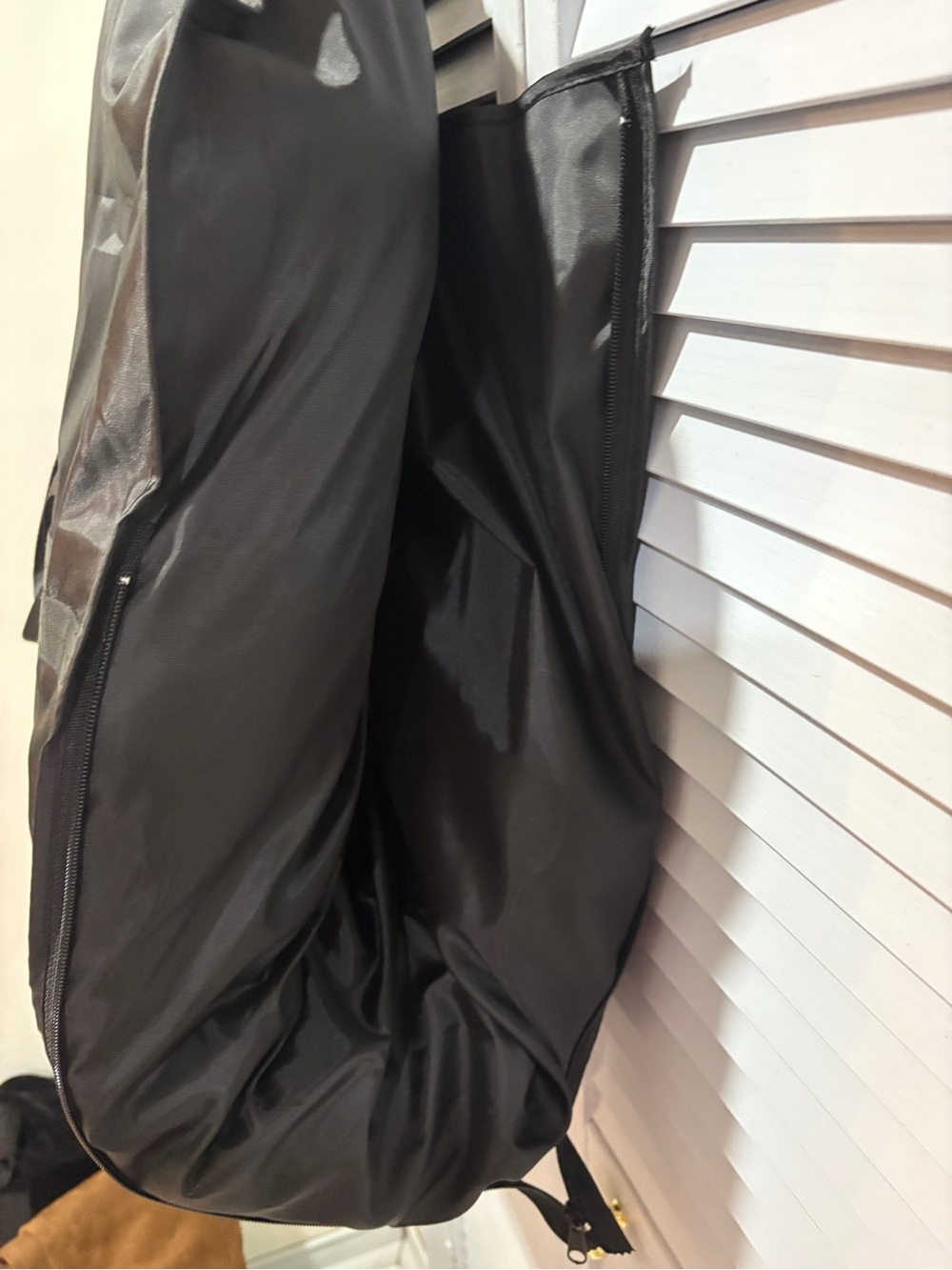 Mackage Black Puffer Coat with Golden Brown Faux Fur Trim - Picture 13 of 17